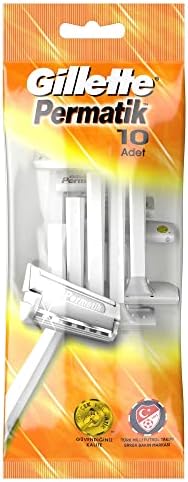 Gillette Permatik Kullan At Tıraş Bıçağı 10 Adet - Görsel 1