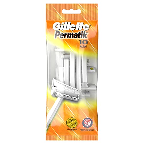 Gillette Permatik Kullan At Tıraş Bıçağı 10 Adet