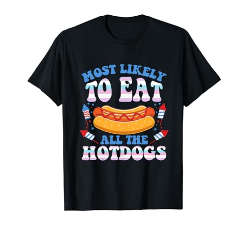 Más probabilidades de comer todos los hotdogs LGBT-Q Orgullo intersexual Camiseta