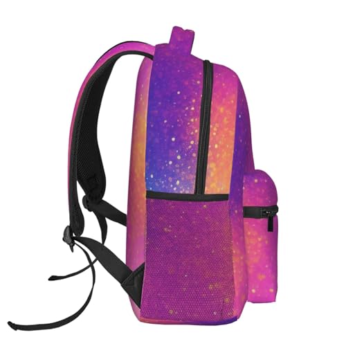 Sac à dos décontracté noir polyvalent taille unique ultra spacieux - 3