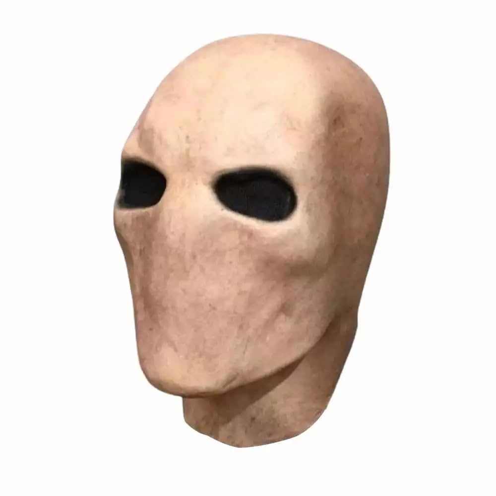 Nuziku Light Colour Alien Mask, Latex Realistic Masks Full Head, Creepy Halloween Mask, Scary Masks For Adults For Halloween Carnival Costume Party Accessory