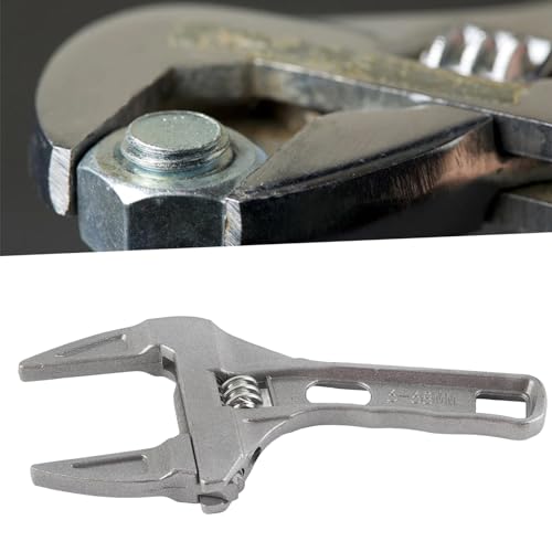 Klucz o Dużym Rozwarciu Klucz Nastawny Klucz 16–68 Mm Lekki Stop Aluminium Krótka Rączka Klucz łazienkowy Klucz dla Hydraulika Klucze Nastawne