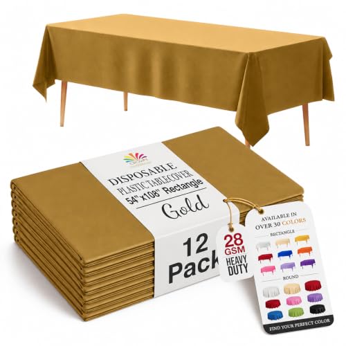 Exquisite Premium Plastic Tablecloth