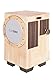 Clapbox Cajembe Cajon (4 Instrumente in 1) - Kautschukholz (H:50 W:30 L:30) 3 interne Snares, Natur