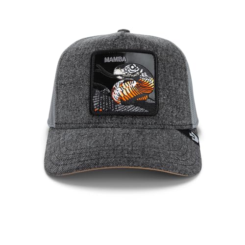 Goorin Bros. Core Combo Trucker Hat for Men and Women (US, Alpha, One Size, Grey (The Mamba))