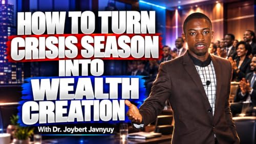 How to Turn Crisis into Breakthroughs Wealth Creation Platforms - 2 Principles to Apply by Dr. Joybert Javnyuy