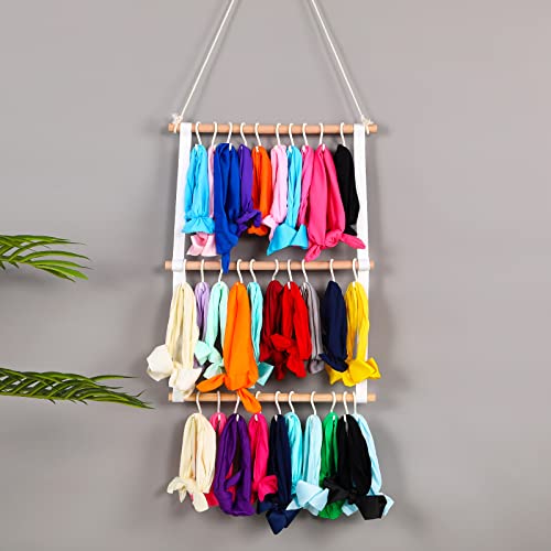 Hipcheer Headband Holder For Baby Girls, 35 Hooks Headband Organizer For Baby Girls, Baby Headband Holder Organizer For Door,Closet,Wall #TOP1