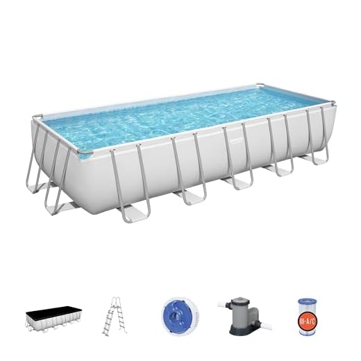 Bestway Piscina Rectangular Con Depuradora 640X274X132 Cm.