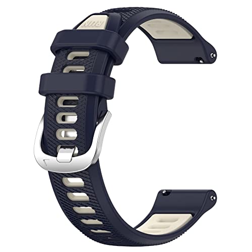 Pulsera compatible con Garmin Forerunner 265S pulseras mujer hombre deporte impermeable correa de repuesto de silicona para Garmin Forerunner 265S