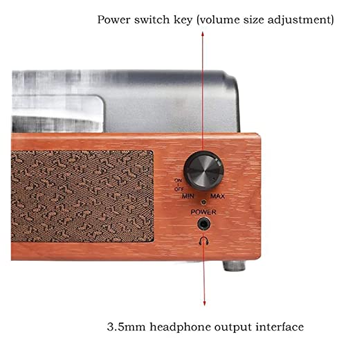 Record Player Turntable with Built-in Bluetooth Receiver 2 Stereo Speakers 3 Speed 3 Size All-in-One Suitcase Record Player for Entertainment and - Les Beatles, Paul McCartney, John Lennon, RIngo Starr, George Harrison Record Player Turntable with Built-in Bluetooth Receiver 2 Stereo Speakers 3 Speed 3 Size All-in-One Suitcase Record Player for Entertainment and – Image 7