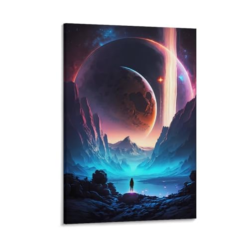 Affiche paysage Skyfall 30x45 cm décoration artistique salon