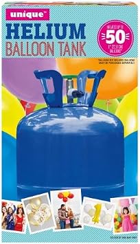 Helium Balloon Canister | Disposable Helium cylinder for balloons | All party occasions (Large Helium Canister, 1, Qty)