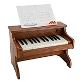 Excellente qualité sonore : avec une puce de source sonore indépendante et une hauteur de son standard de 440 Hz, ce produit a une qualité sonore claire et agréable avec des basses riches et des aigus doux. Le bois est plus épais que le plastique, a moins de vibrations et une plus grande capacité à absorber les harmonies, ce qui le rend plus agréable à jouer.
