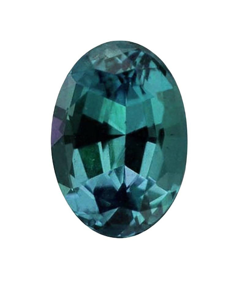 Alexandrite naturelle facettée pour fabriquer un collier unique ou bague de fiançailles