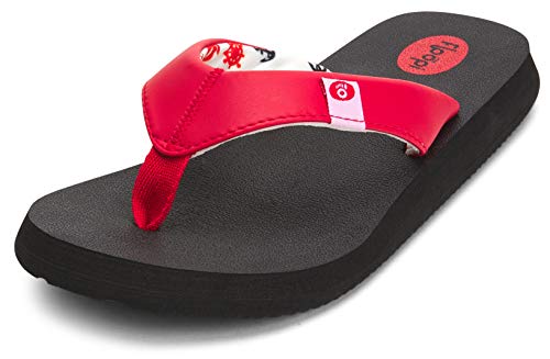 Image of Floopi Flip Flops for Women Flat Yoga Mat Thong Womens Sandals Ladies Beach Sandals with Indoor & Outdoor Anti Skid Soles