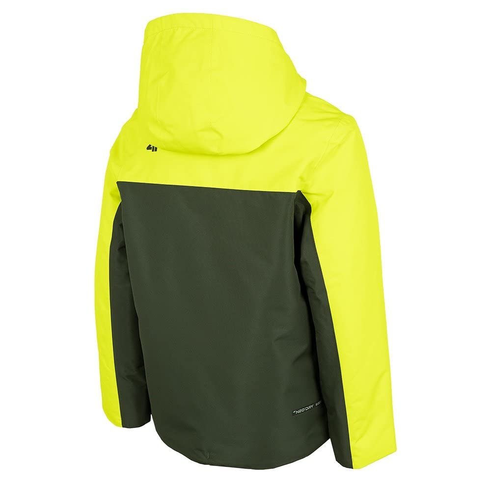 4F Brees ocieplana kurtka narciarska (chłopca), khaki, 10, Khaki, 10