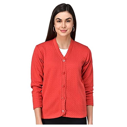 eKools Women's Winterwear Woolen V-Neck Sweaters