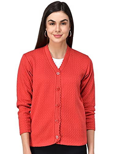 Image of eKools Women's Winterwear Woolen Sweater Cardigans