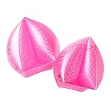 AiLike Inflatable Swim Arm Bands Water Wings Training Aid for Children Adults (Pink, Triangle Style)