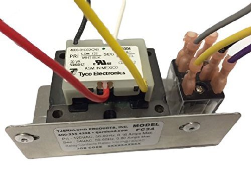 Tjernlund FC24 AireShare Center Fan for Controlling Devices with 24 VAC Thermostats, 24V, 110 VAC