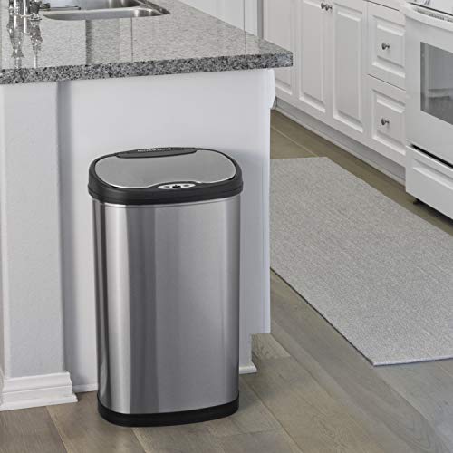 Ninestars CB-50-13/12-9 Cb-Dzt-50-13/12-9 Automatic Touchless Infrared Motion Sensor Trash Can Combo Set thumb #8