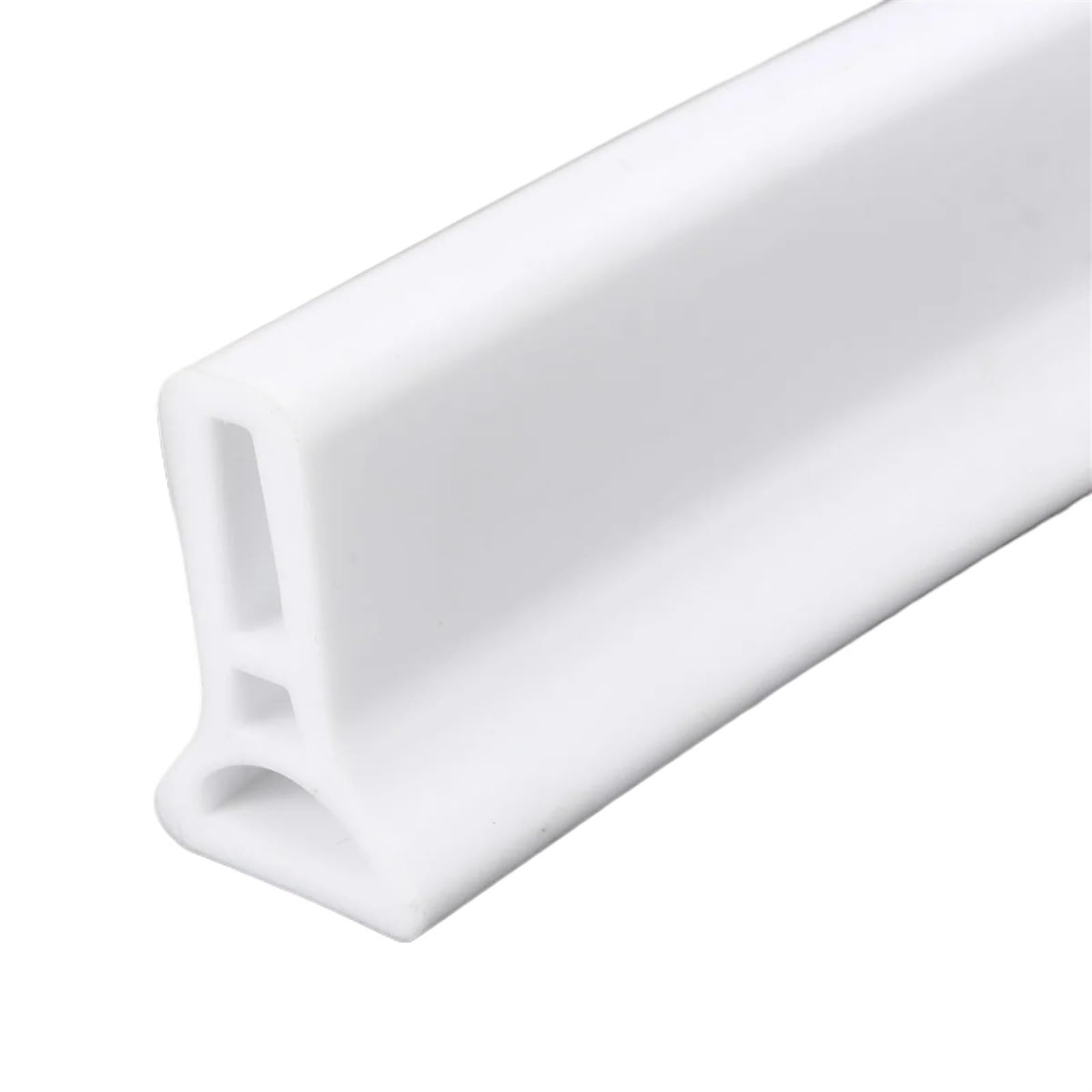 ITRHJTGP Wet Room Floor Barrier 50MM Height Bathroom Water Stopper Partition Dry&Wet Separation Flood Barrier Rubber Dam Silicon Blocker Don't Slip for Bathroom Floor(200cm)