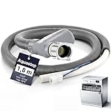 Enhon Aquastop Tuyau d’alimentation pour lave-vaisselle, 1,8 m, avec protection anti-fuite, compatible Bosch, Siemens, Neff, Miele, Electrolux, Remplacement pour 00668113/668113