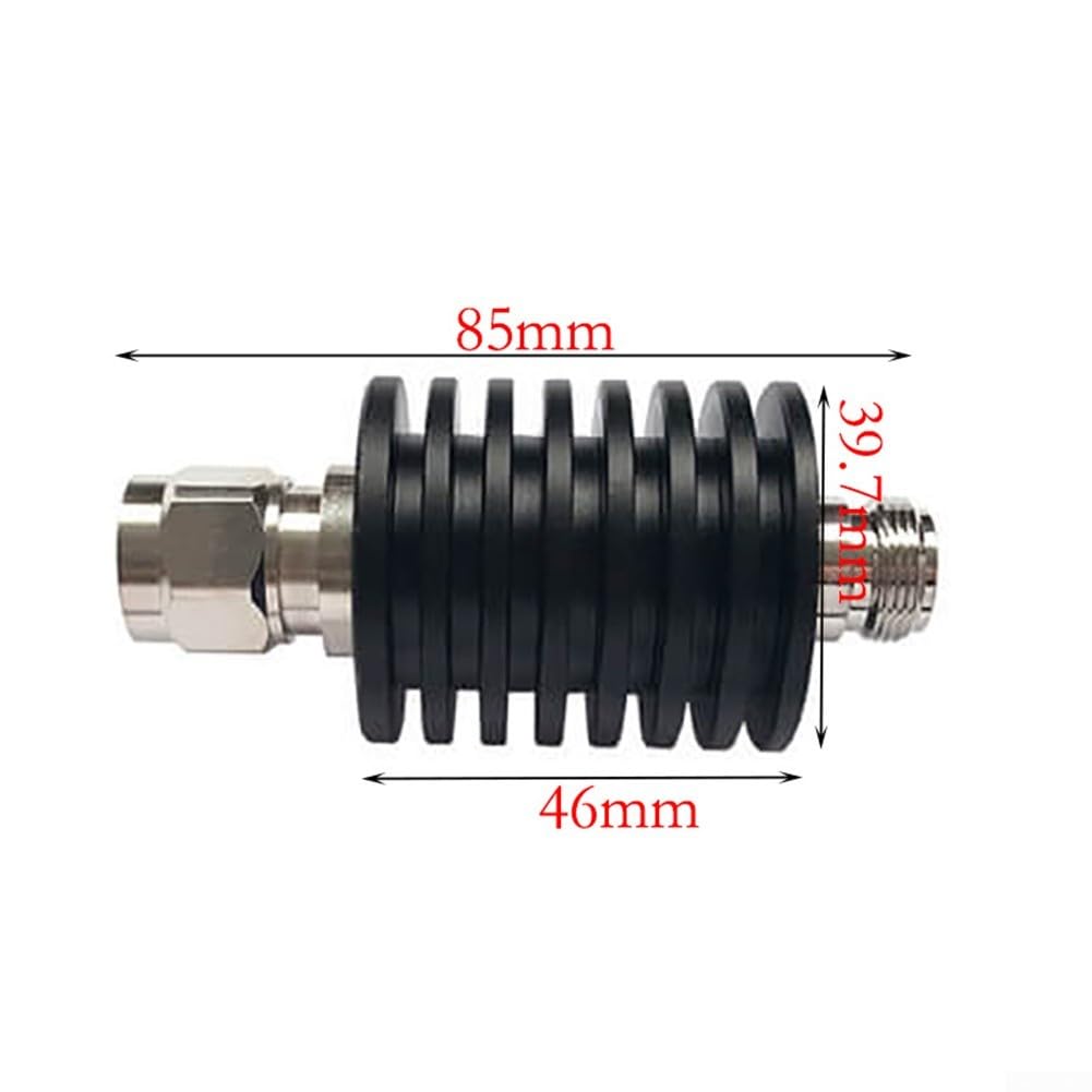 Attenuazione N regolabile Attenuatore coassiale 25 Watt Controllo preciso del segnale (25W 10DB)