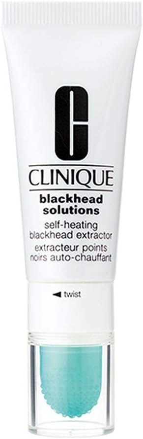 Clinique Blackhead Solutions Self-Heating Blackhead Remover With Salicylic Acid for All Skin Types 20 ml, Clear, 20 ml (Pack of 1)