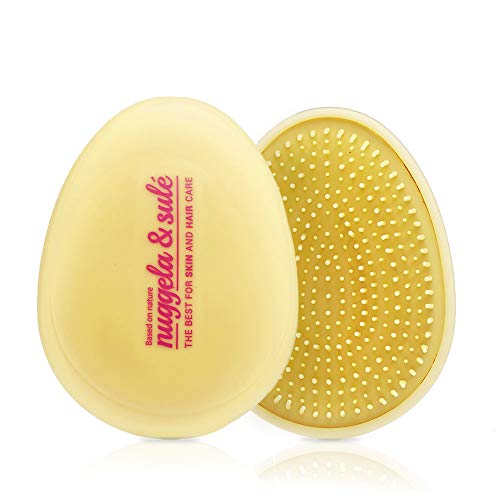 Nuggela & Sulé Tangle Tamer Brush. Cepillo domador de nudos, capaz de sanear el cabello eliminando hasta los micronudos más profundos. Ergonómico, ideal para usar en la ducha. SIN TIRONES, SIN ROTURAS