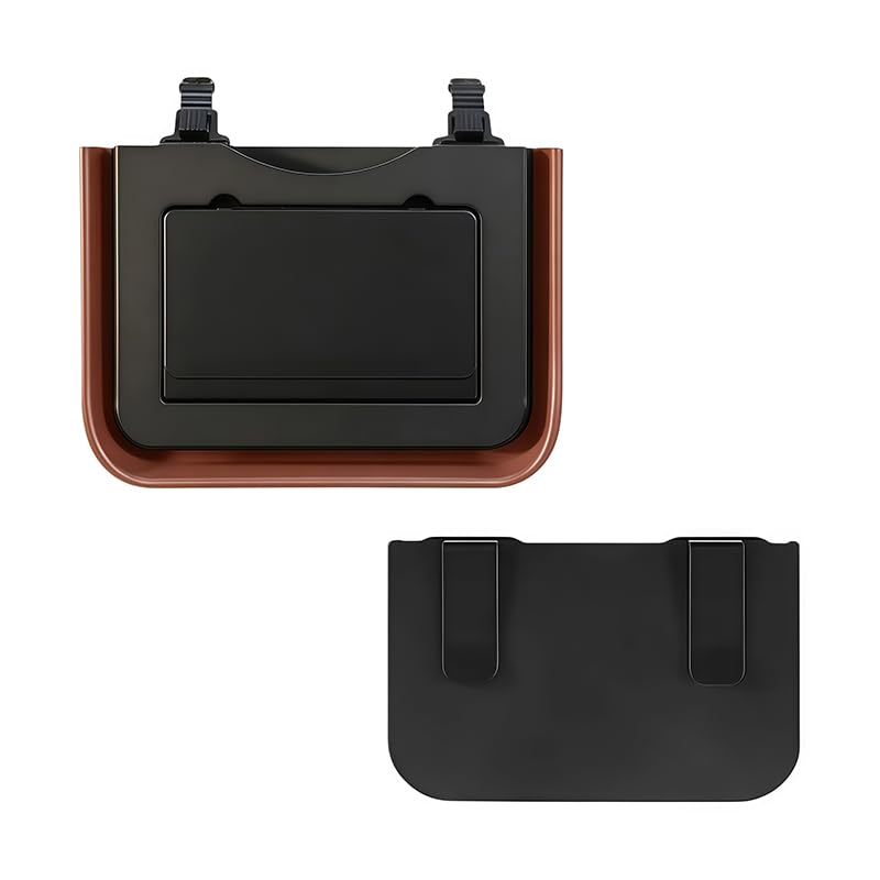 Organizador de coche para VW Passat con cubo de basura colgante y soporte para vasos