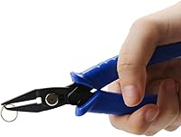 Vista 4 de YEXPRESS 1380 anillos divididos de doble bucle de 0.157 in a 0.472 in, con alicates para collares, pulseras y joyería, oro y plata