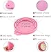 IVIA PET Food Can Lids, Universal BPA Free Silicone Can Lids Covers for Dog and Cat Food, One Can Cap Fit Most Standard Size Canned（4 Pack Multicolor