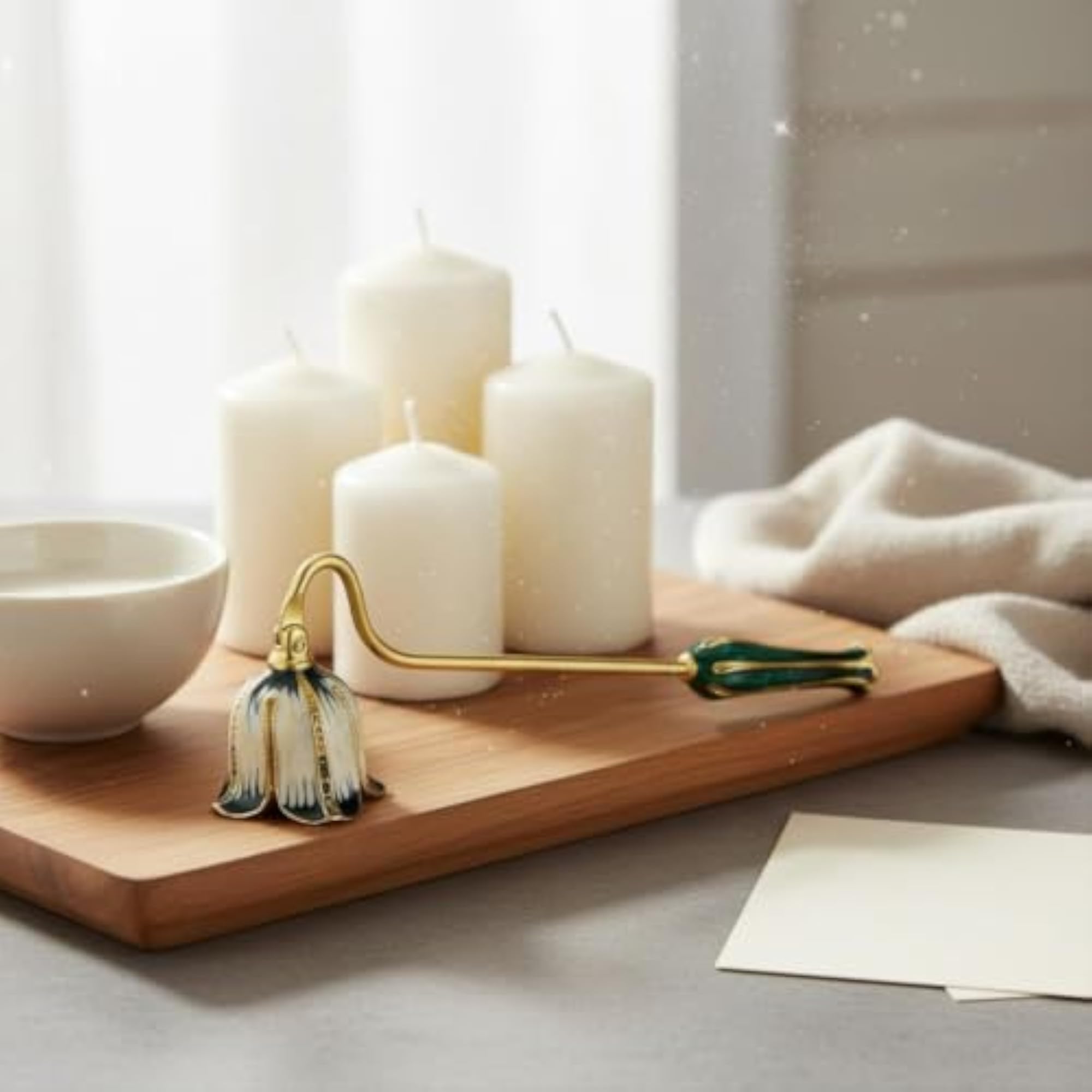 Elegant Design Bell Candle Snuffer, Ideal Gift