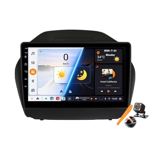 Autoradio GPS Android Auto CarPlay Hyundai IX35 résout les pannes d'écran origine