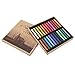 Produktbild HEEPDD Square Artist Pastels, 24 36 48 Farbsortiment Weiche quadratische Pastellkreide-Skizzenquadrate für professionelle Pastellstudien Pastellgrafiken(24 Farben)