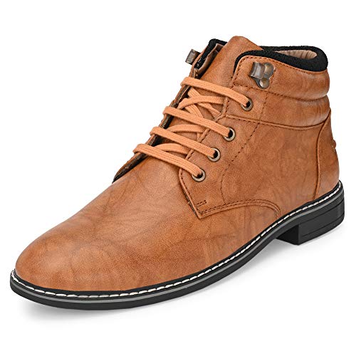 Image of Centrino Men's Shoes |Men's Formal Shoes |Business Casual Lace-Up Shoes | Cushioned Insole | Office Wear | Comfort, Style and Durability for Professional or Formal Wear (7743)