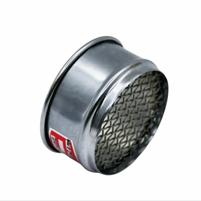 Standardowe sito laboratoryjne o średnicy 6 cm — oczka 4–10, apertura 2–5 mm, stal nierdzewna 304, trwałe i precyzyjne(7 mesh)
