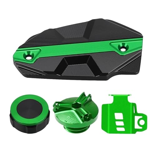 Bouchon de liquide de frein avant haut de gamme vert anodisé Z900 ER6N