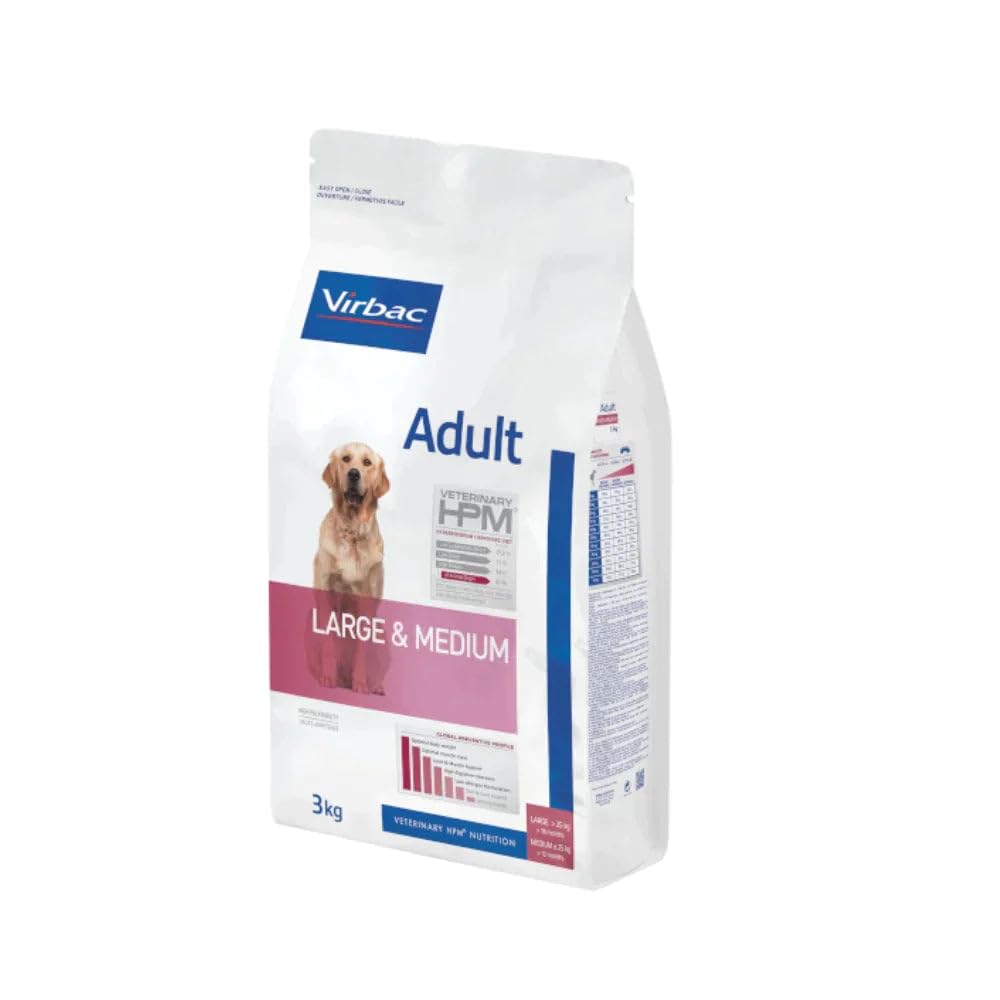Virbac Veterinary HPM Vet Dog Ad M/L Hundefutter