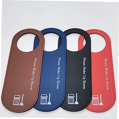 NUOBESTY 4 adet Kapı Tabelası Lütfen Rahatsız Etmeyin Yatak Odası ve Banyo için Dekoratif Kapı Levhası Ofis ve Oteller için Pratik Uyarı Levhası Toplantı Odaları ve Özel Toplantılar için Pratik U - Görsel 7