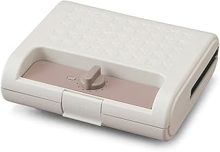 アイリスオーヤマ ホットサンドメーカー ワッフル ホットサンド 焼き型2種 耳まで焼ける 電気 ワイド ダブル 2枚 IMS-902-W ホワイト