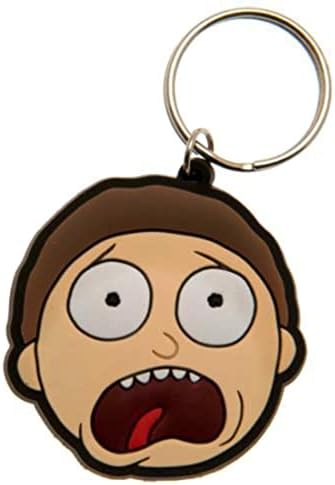 Pyramid International Rubber Keychain, Multi-Colour, 4 x 6 x 1.3 cm