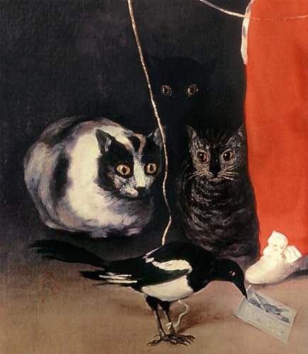 Lienzo artístico La storia del serpente de Goya, cuadro de alta distinción de 60x90cm