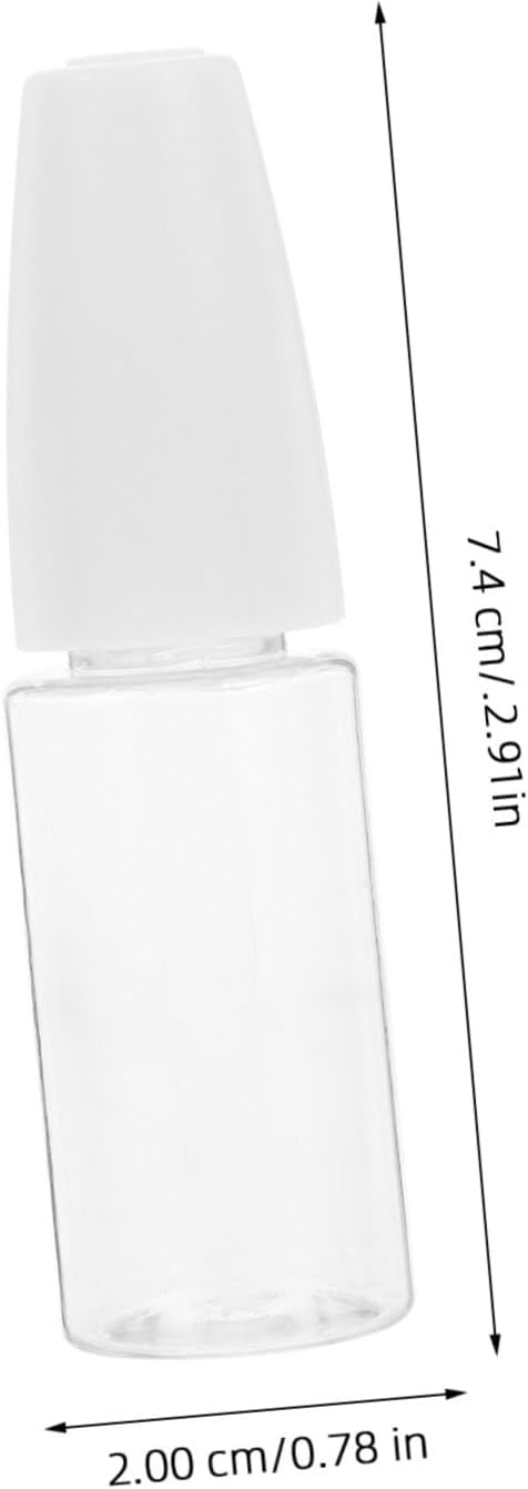 6pcs Needle Bottle Applicator Fine Tip Squeeze Bottles for Serum Perfume Essential Oil