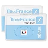 Idée pro mobilité® Protège Navigo – Étui Transparent Compatible Carte Navigo | Modèle SNCF/Île-de-France Mobilités | Lot de 2 | Fabrication Française
