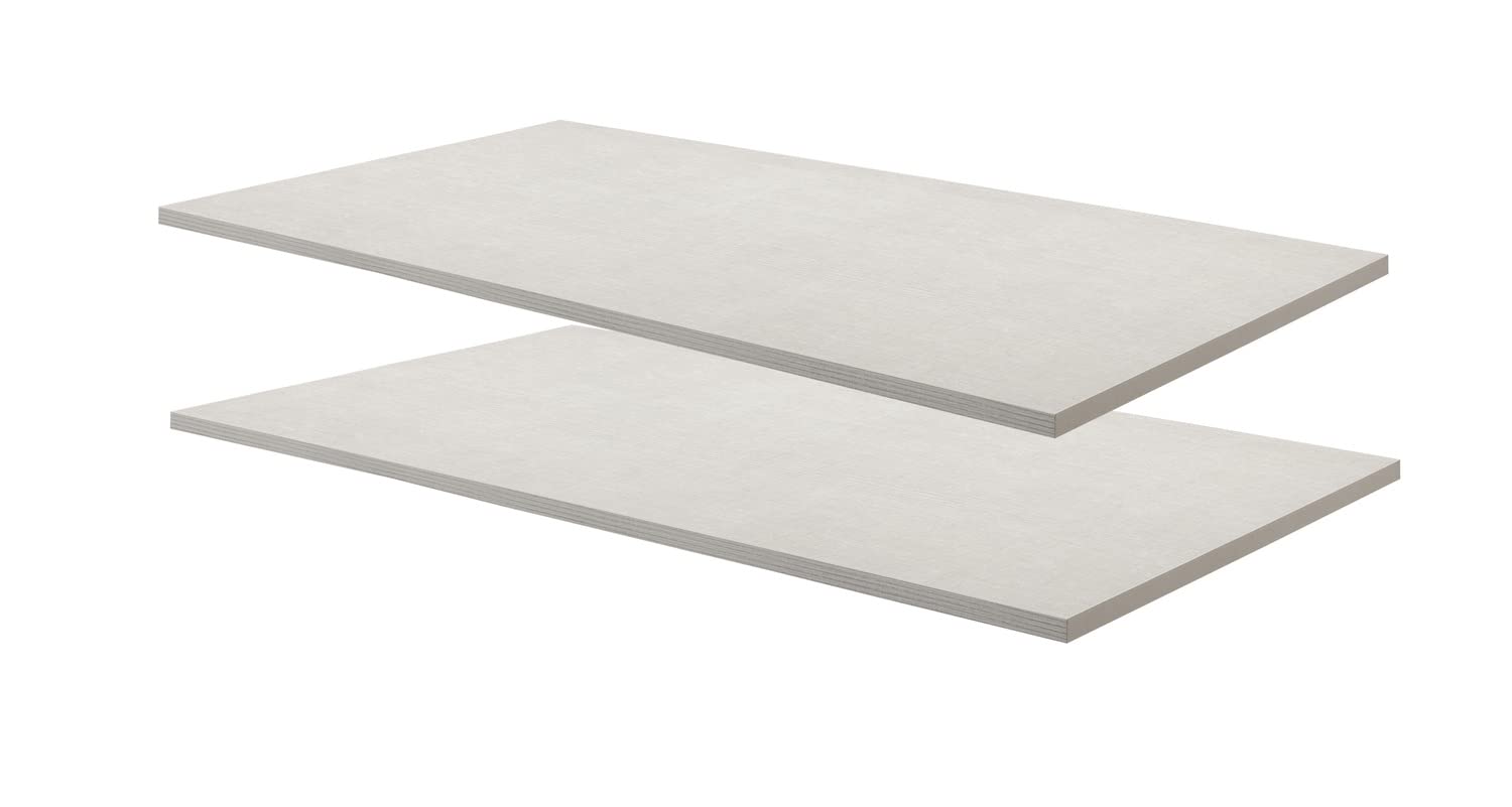Composad | Coppia di Ripiani per Armadi AR8994/AR8995/AR8999 della Linea SYSTEMA, Ripiani Interni per Armadio, (LxAxP) 72,30x1,80x55,40 cm, Made in Italy