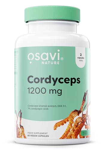Osavi Cordyceps 1200 mg Vegan Capsules