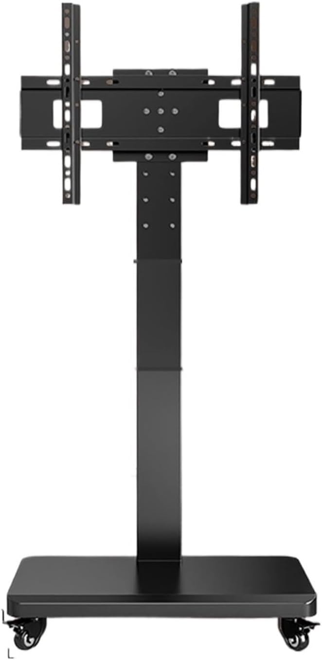 TV Stand with casters for Horizontal and Vertical Rotation(Starryskyblack-Horizontal)