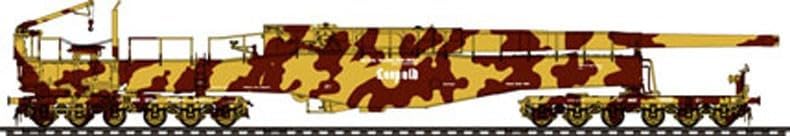 Miniatura 6 de Hobby Boss Kit de construcción de modelo de vehículo Leopold de pistola ferroviaria K5 (E) de 11.024 in